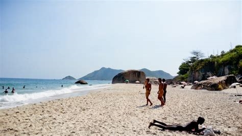 praia de nudismo real nude