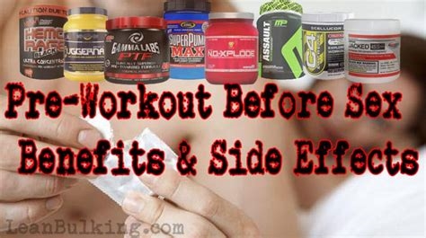 pre workout before sex reddit nude