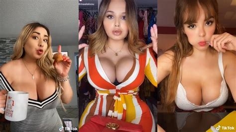 pretty petite asian babe shows her cute tits on tiktok nude