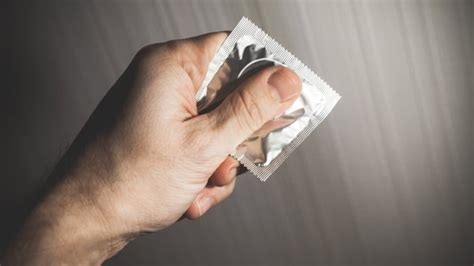 pull condom off nude