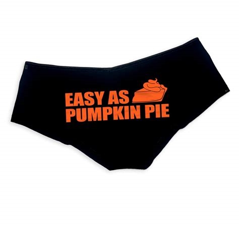 pumpkin pie panties nude