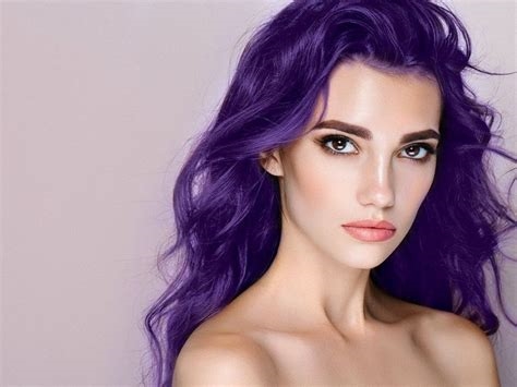 purple hair anal nude