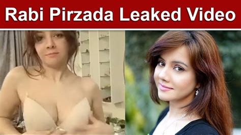 rabi pirzada leaked videos nude