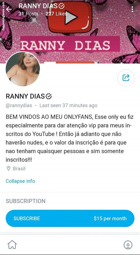 ranny dias only fans nude