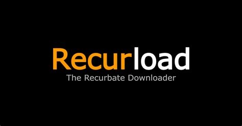 recurbate downloader 1.9.9.6 crack nude