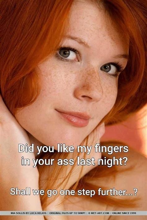 redhead caption porn nude