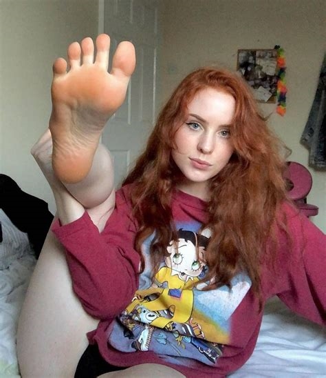 redhead foot worship nude