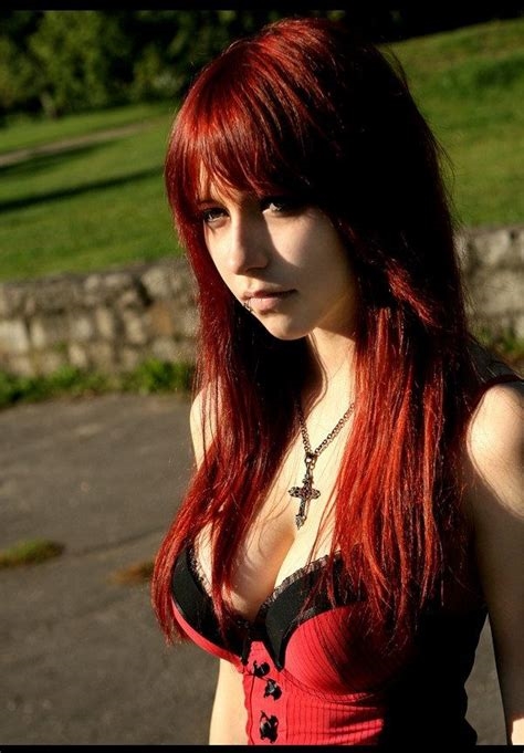 redhead goth porn nude