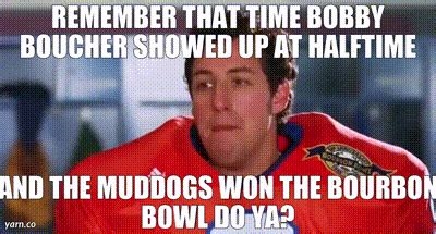 remember when bobby boucher showed up at halftime nude