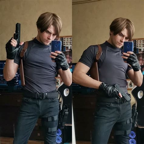 resident evil 4 leon cosplay nude