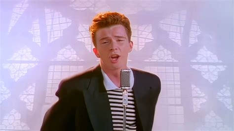 rick astley give up on love nude
