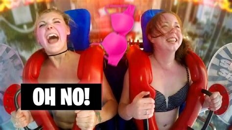 rollercoaster boobs out nude