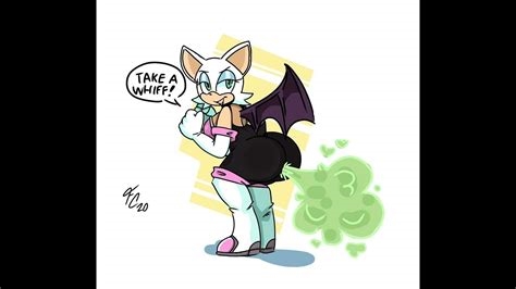 rouge the bat farts nude