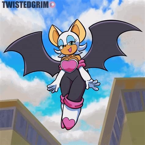 rouge the bat huge tits nude