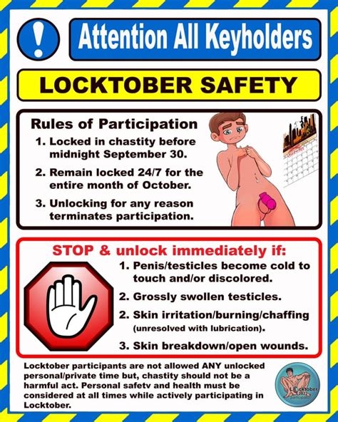 rules for locktober nude