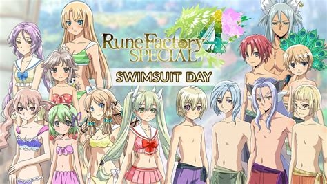 rune factory 4 beach day nude