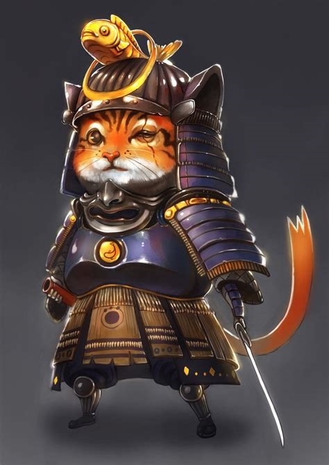 samurai kitten nude