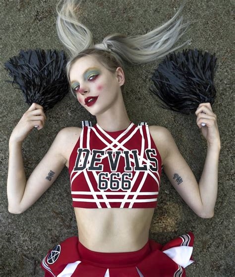 satanic cheerleader costume nude