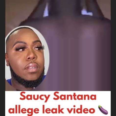 saucy santana leaked video nude