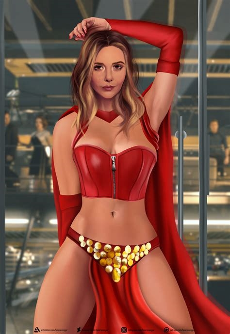 scarlet witch naked nude