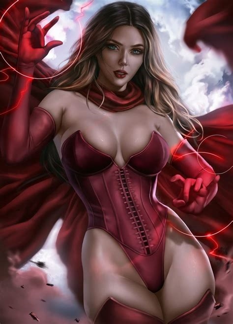 scarlet witch naked nude