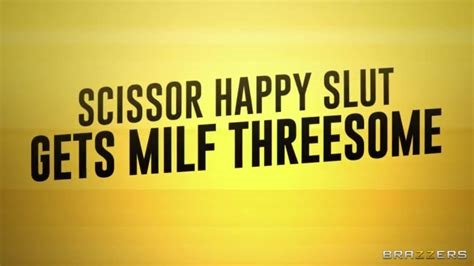 scissor happy slut gets nude