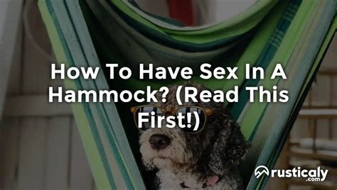 sex in a hammock nude
