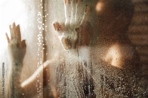 sexy couple in shower nude