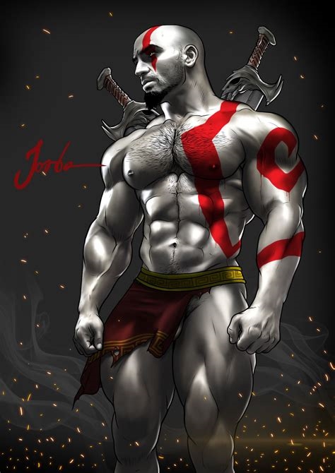 sexy kratos nude