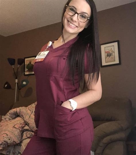 sexy nurse with glasses nude