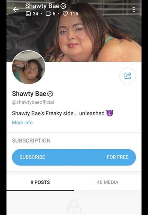 shawty bae leaked nude