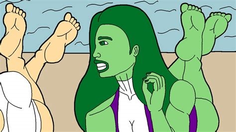 she hulk feet growth nude