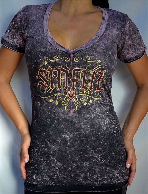 sinful t shirts nude