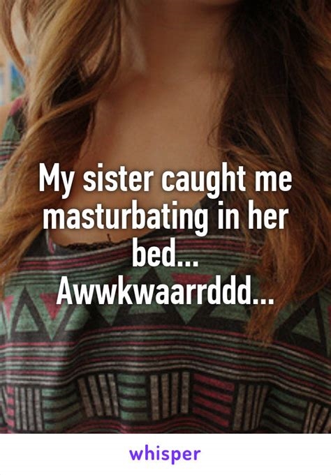 sister caught masturbating nude