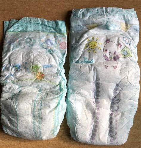 size 8 pampers diapers nude