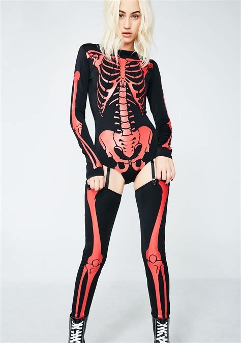 skeleton costume dolls kill nude