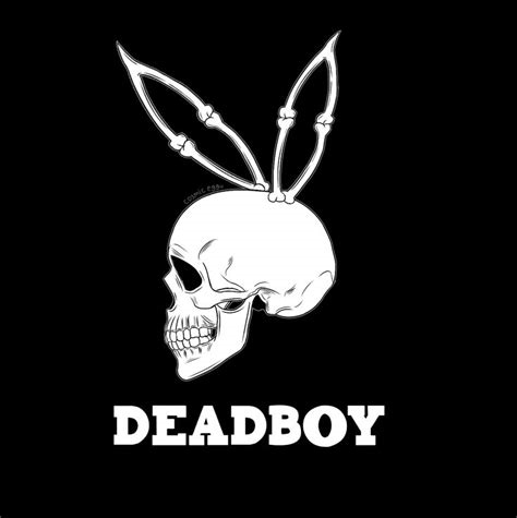 skull playboy bunny nude