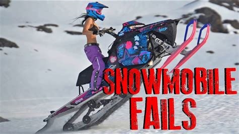 snowmobile fails nude