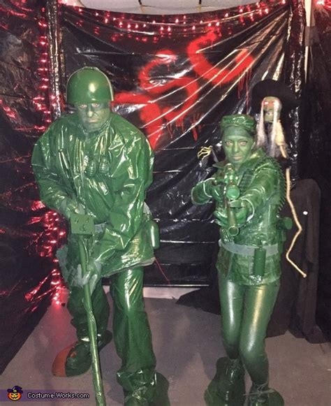 soldier couple costume nude