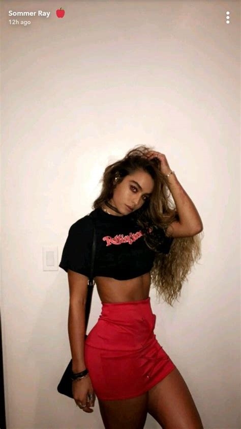sommer ray snapchat nude