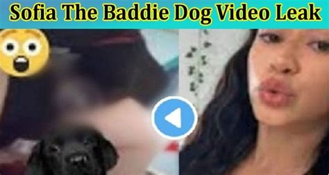 sophie the baddie dog video nude