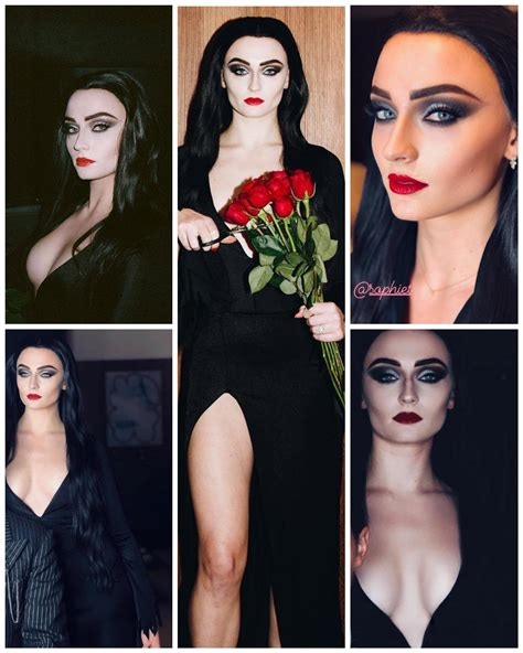 sophie turner as morticia nude