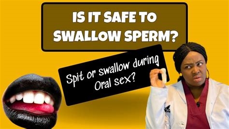 sperm swallow video nude