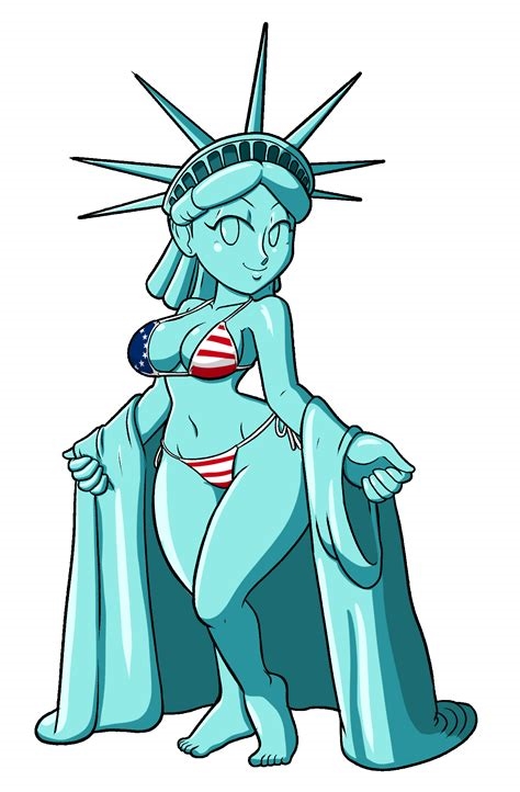 statue of liberty futanari nude