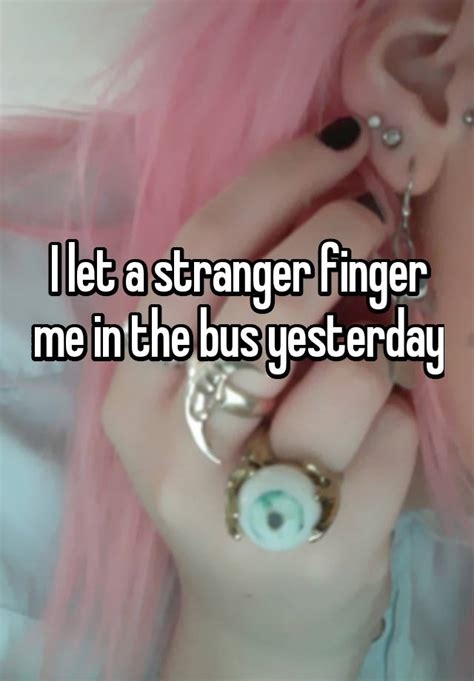 stranger fingered me nude