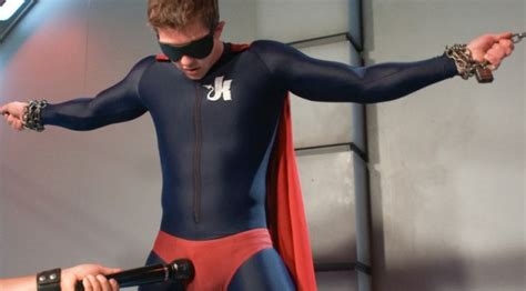 superhero bondage nude