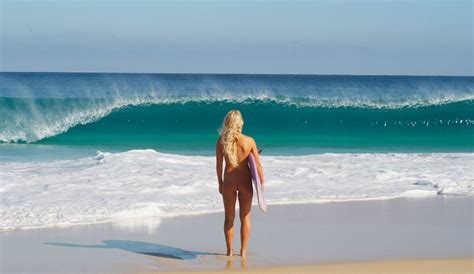 surfer babe nude