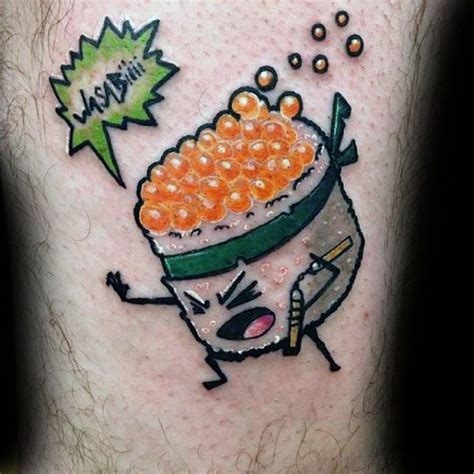 sushi tattoo guy nude