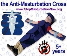 the antimasturbation cross nude