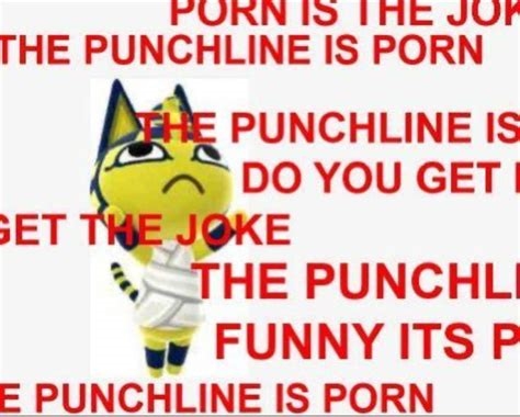 the joke is porn nude
